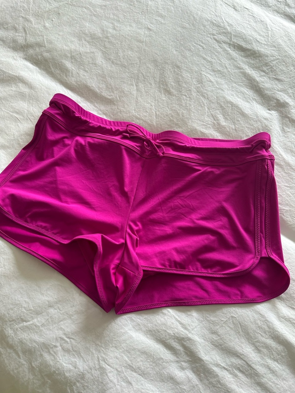 Athleta fuchsia swim shorts, NWT size XL - Picture 3 of 11